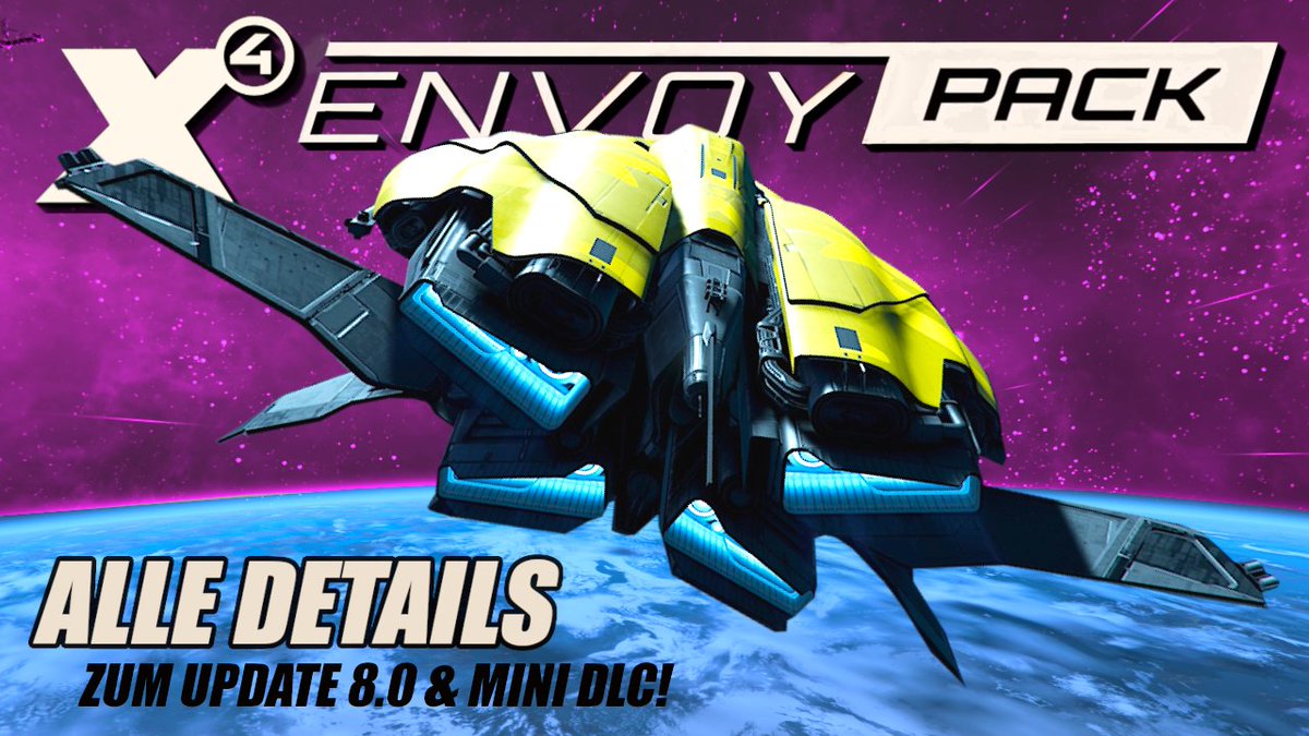 Dieses UPDATE 8.0 &amp; ENVOY PACK DLC ist ein absoluter Meilenstein im X Universum!

Jetzt hier schauen: youtube.com/watch?v=1lcg24…

Mehr?👉youtube.com/@MegxxGaming 

#X4Foundations #MegxxGaming #SciFi #SciFiGame #SpaceGame #SpaceSim #YouTube #YoutubeChannel #Gaming #Gameplay <a href="/EGOSOFT/">EGOSOFT</a>
