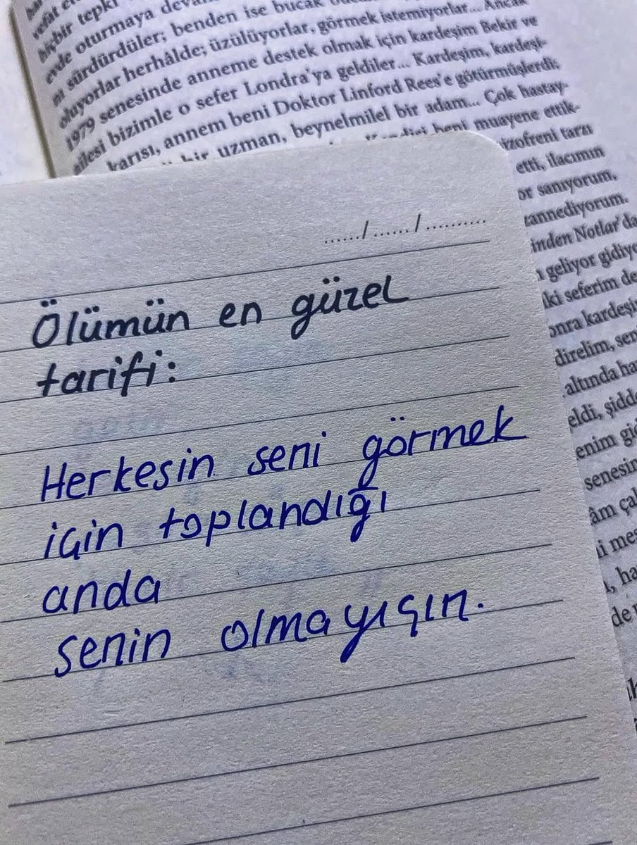 Bekleniyorsun ölüm.....