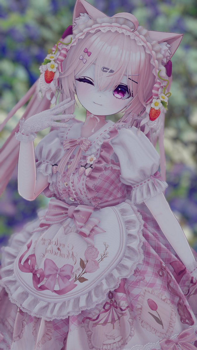 「おはよー! 今日はヌーヴェルに「もちふぃった～」を対応させたよ～! 非対応衣装だ」|寺井のイラスト