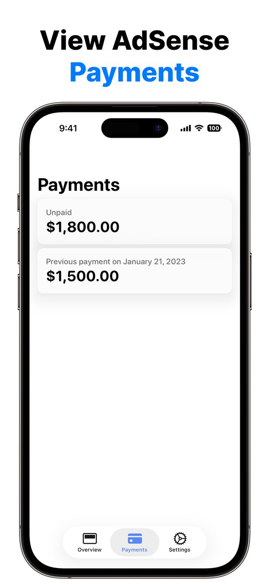 AdView has been updated with Liquid Glass

Track your AdMob and AdSense earnings

apps.apple.com/nz/app/adview-…