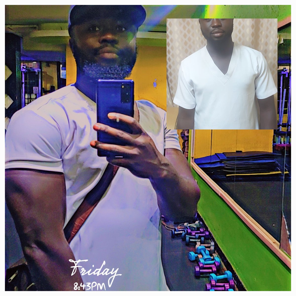 YBrianke's tweet photo. @AfyaSpace Stay positive, stay focused, and stay determined.
I started  following @amerix  back in 2023  now I can see the results. We keep going no matter what. Thanks master. Same person same shirt different years. https://t.co/n4iWMobPCL
