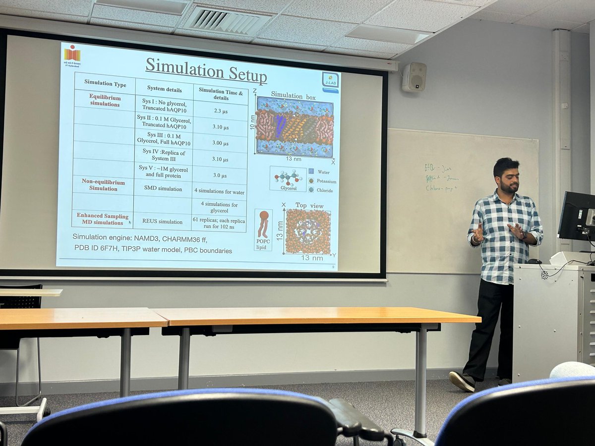 Gave my first  talk at the <a href="/UniOfYork/">University of York</a> Grateful to <a href="/BPSIYork/">Mark Leake</a> &amp; <a href="/ANoyLab/">Agnes Noy</a> for the opportunity, and to my supervisor <a href="/joshiphy/">Himanshu Joshi</a> for his constant support. It was a truly enriching experience to share my work and interact with such inspiring researchers. Also thnks to <a href="/SonamRagha77827/">Sonam Raghav</a>