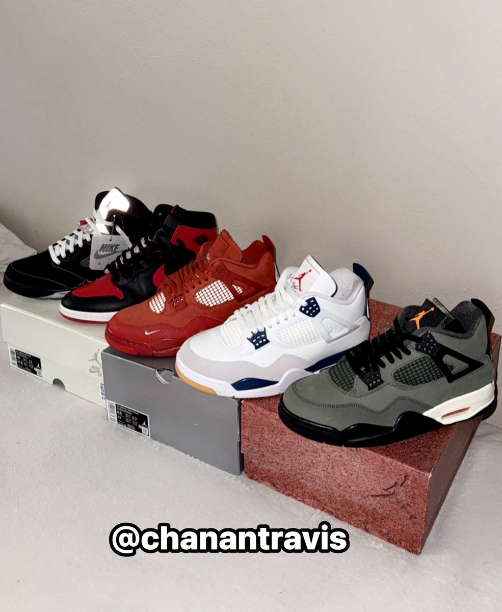 CizzTravis's tweet image. What limited drops have you missed in 2025? I still need the Awake 5, Steel 10, and Union 1’s 😮‍💨🔥🤷🏾‍♂️