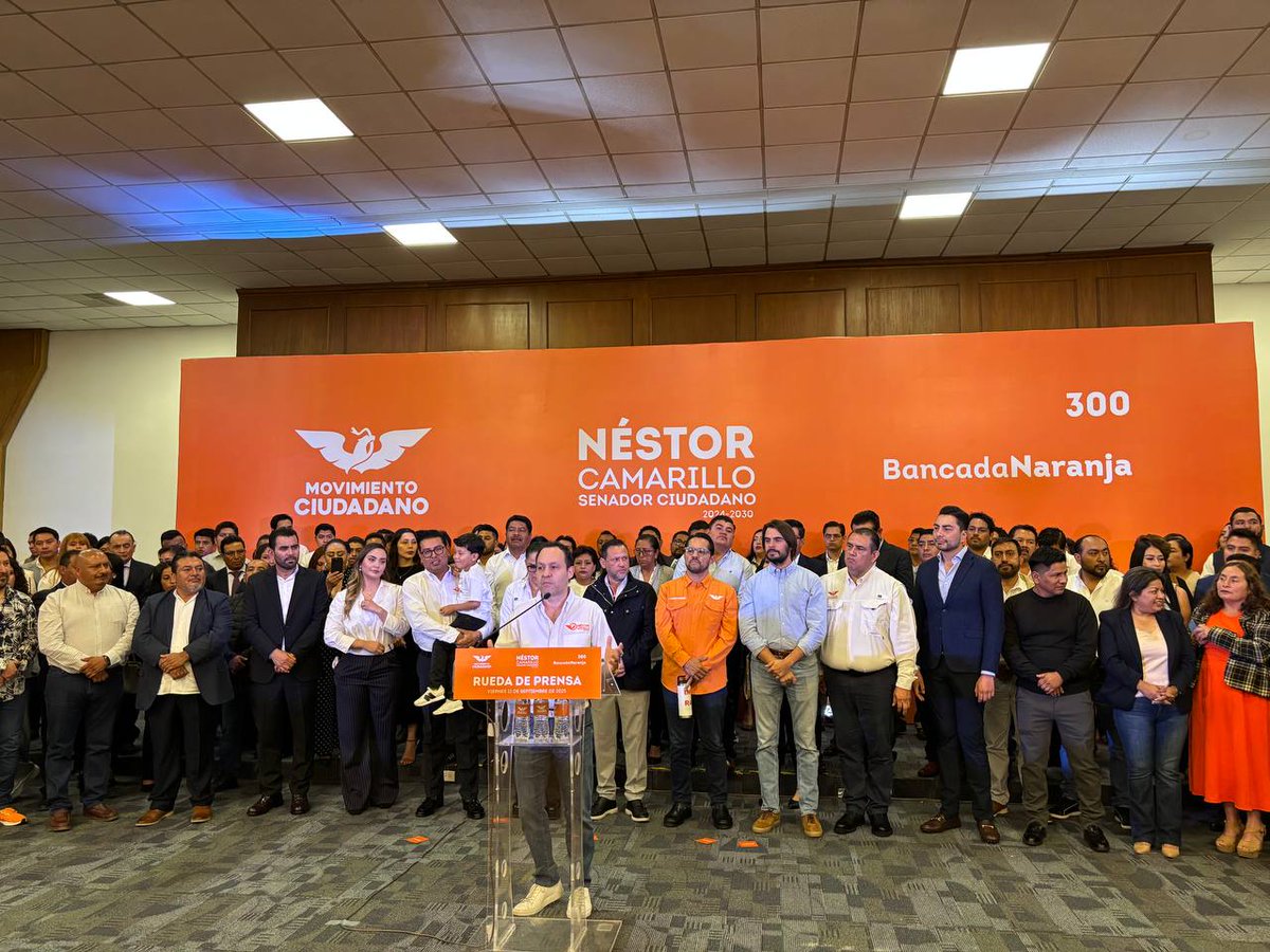 Fue un gusto visitar a la familia de <a href="/MovCiudadanoPue/">Movimiento Ciudadano Puebla</a> y reunirme con su coordinadora, <a href="/FedrhaSuriano/">Fedrha Suriano Corrales</a>, el senador <a href="/NestorCamarillo/">Néstor Camarillo</a>, así como con liderazgos locales y la militancia que cada día fortalece este gran proyecto ciudadano.