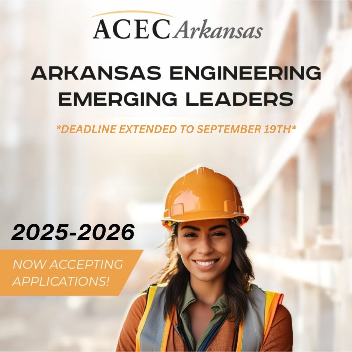 🚨 Deadline Extended! 🚨 The Arkansas Engineering Emerging Leaders Program now closes Sept 19! ✅ Submit your fee ($1,100) to secure your spot. 7-session leadership program, 18 spots only! 🔗Register: arkansasengineers.org/no-go/emerging…