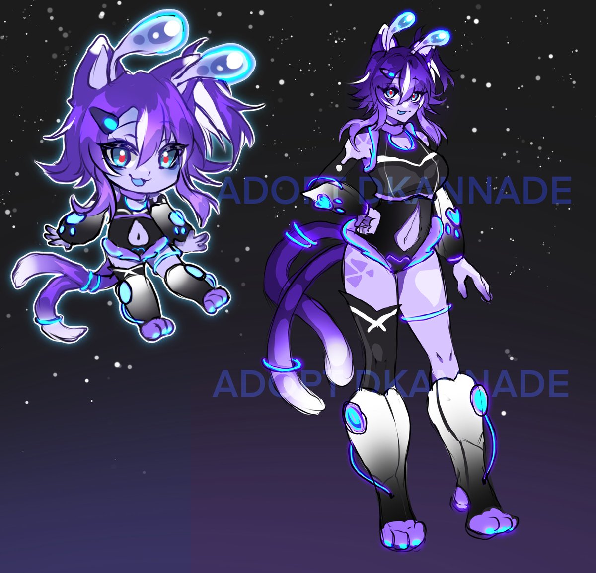 It hurts to let go of this adorable glorpi design but the funds are kind of needed atm🥹 Please help her find a home 💜

🎨: <a href="/DKannade/">KannaDreh | on VGEN!</a> 

Link &amp; more info below!
RTs highly appreciated🫶
#Adoptable #CharacterDesign
