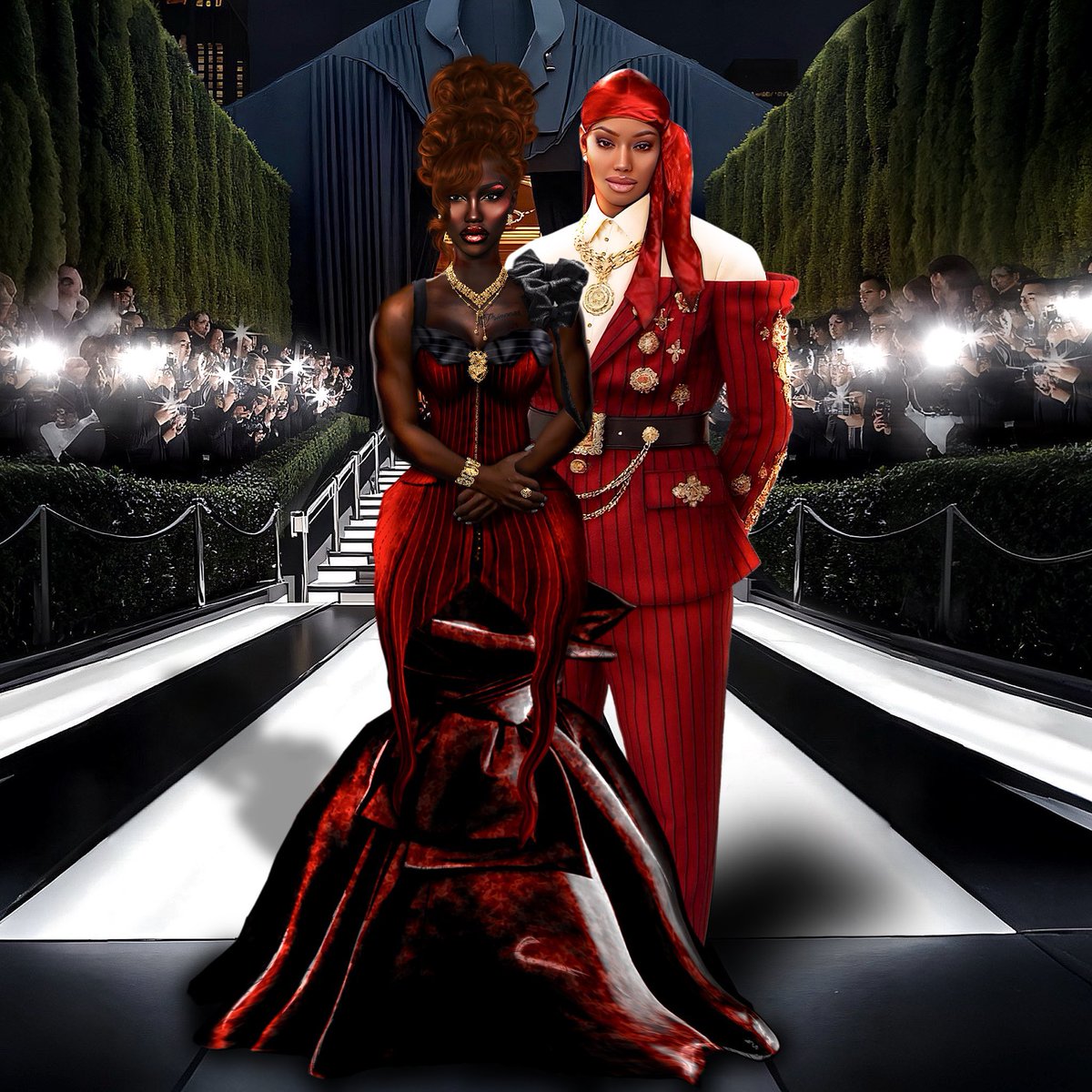 Viseriah's tweet image. #VAniyah stuns for the #ValmontGala