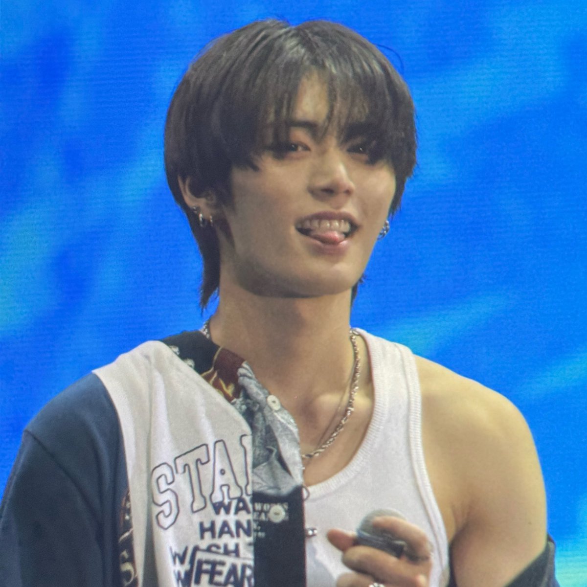 on my knees