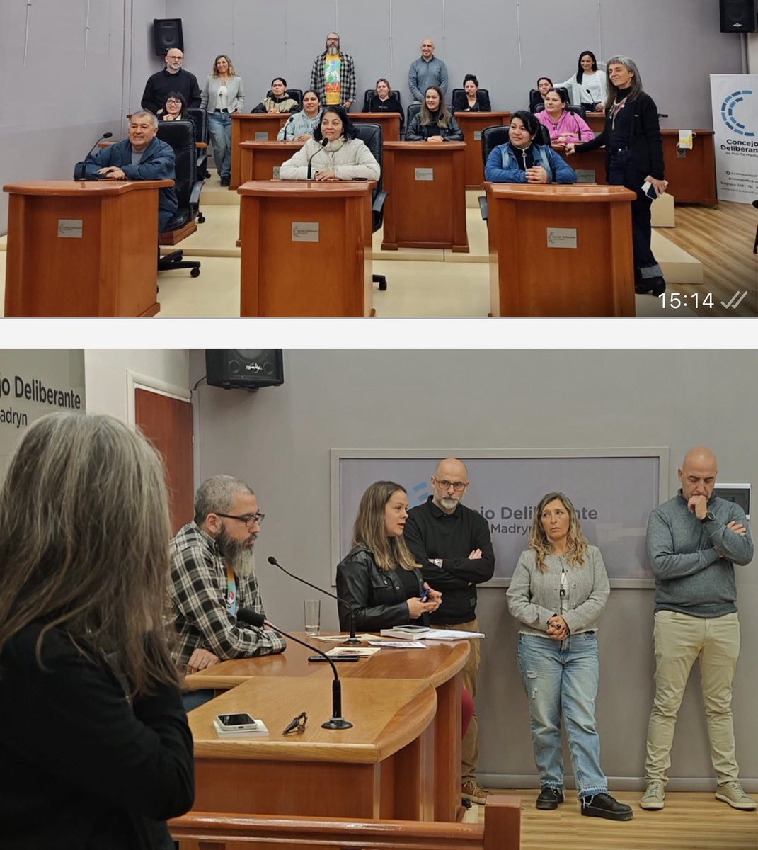 En el marco del programa “Las escuelas van al Concejo”, recibimos a los alumnos de la Escuela N° 7701 EMDJA.

Durante el encuentro, los estudiantes se interiorizaron sobre el funcionamiento del Concejo Deliberante, con el objetivo de poder replicar en su escuela la metodología de