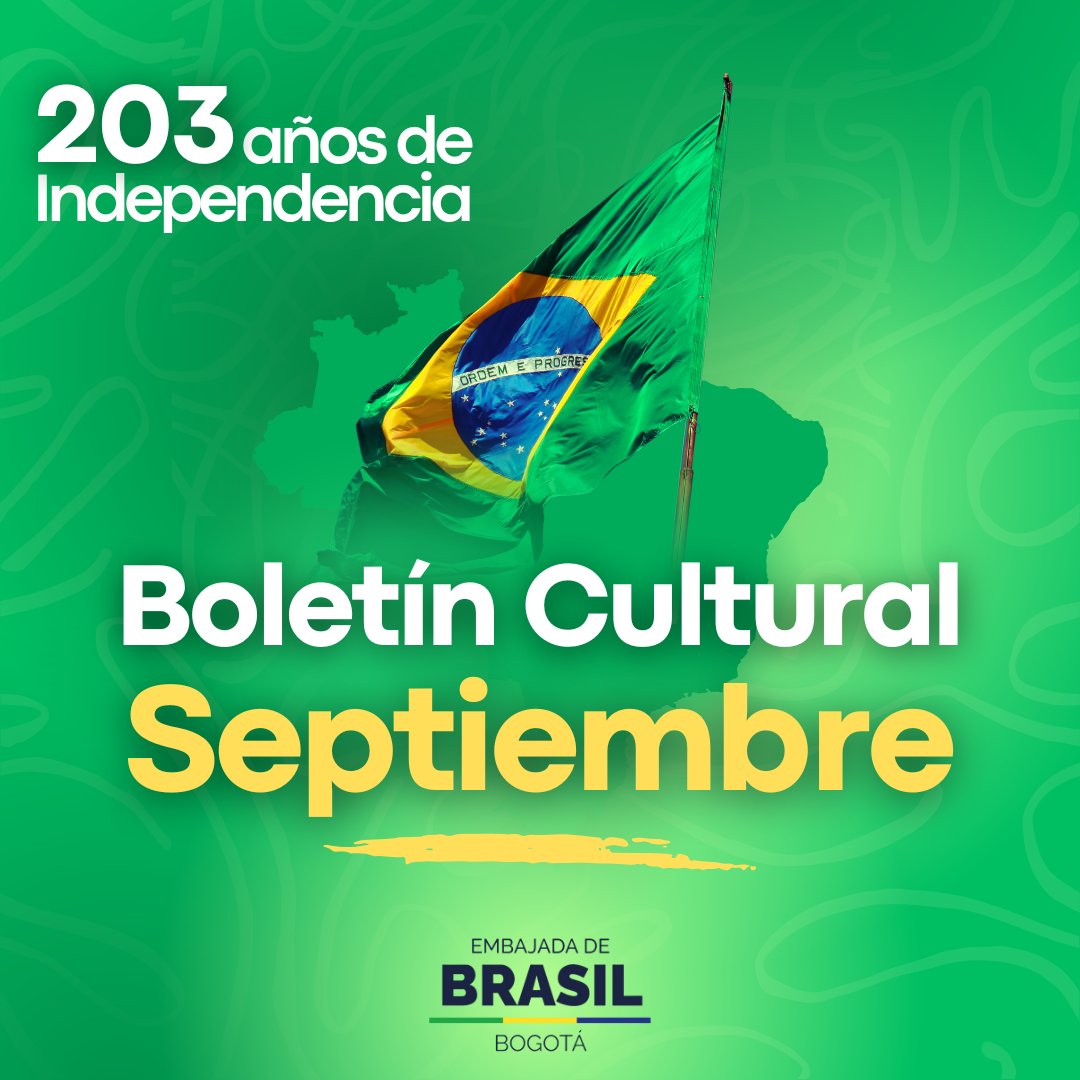 𝗕𝗼𝗹𝗲𝘁𝗶́𝗻 𝗖𝘂𝗹𝘁𝘂𝗿𝗮𝗹 𝗦𝗲𝗽𝘁𝗶𝗲𝗺𝗯𝗿𝗲

Conoce todas las actividades culturales, destacados, noticias y la imperdible oferta para aprender portugués.

Boletín disponible en el siguiente enlace: bit.ly/CulturalSeptie…