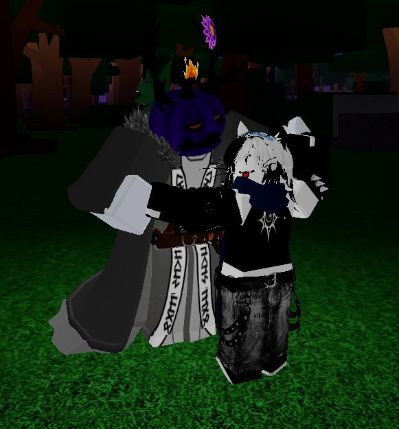 DIV1NEPUMPKIN's tweet image. &quot; Dear Jikkan and I danced between the trees .
No better moments to treasure than these . &quot;