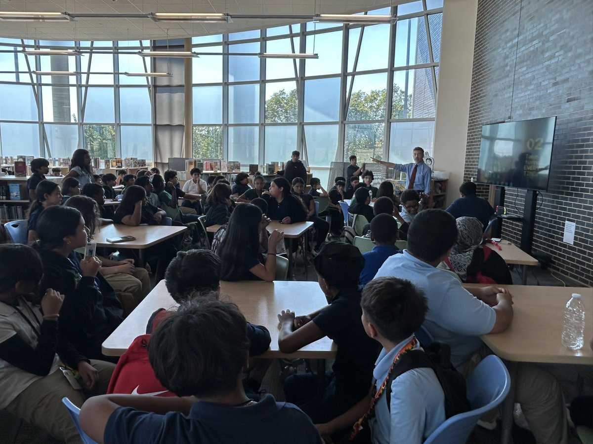 Donald Cummings (@netzerolibrary) on Twitter photo It was a busy, short week at JMS! After exploring Beanstack with classes, we launched library clubs. 90 students stayed after school yesterday for Gamers’ Club. That’s a lot of students! The energy was good and things got off to a great start. Thanks to <a href="/ms_wilken/">Alyssa Wilken</a> for the help! It was a busy, short week at JMS! After exploring Beanstack with classes, we launched library clubs. 90 students stayed after school yesterday for Gamers’ Club. That’s a lot of students! The energy was good and things got off to a great start. Thanks to <a href="/ms_wilken/">Alyssa Wilken</a> for the help!
