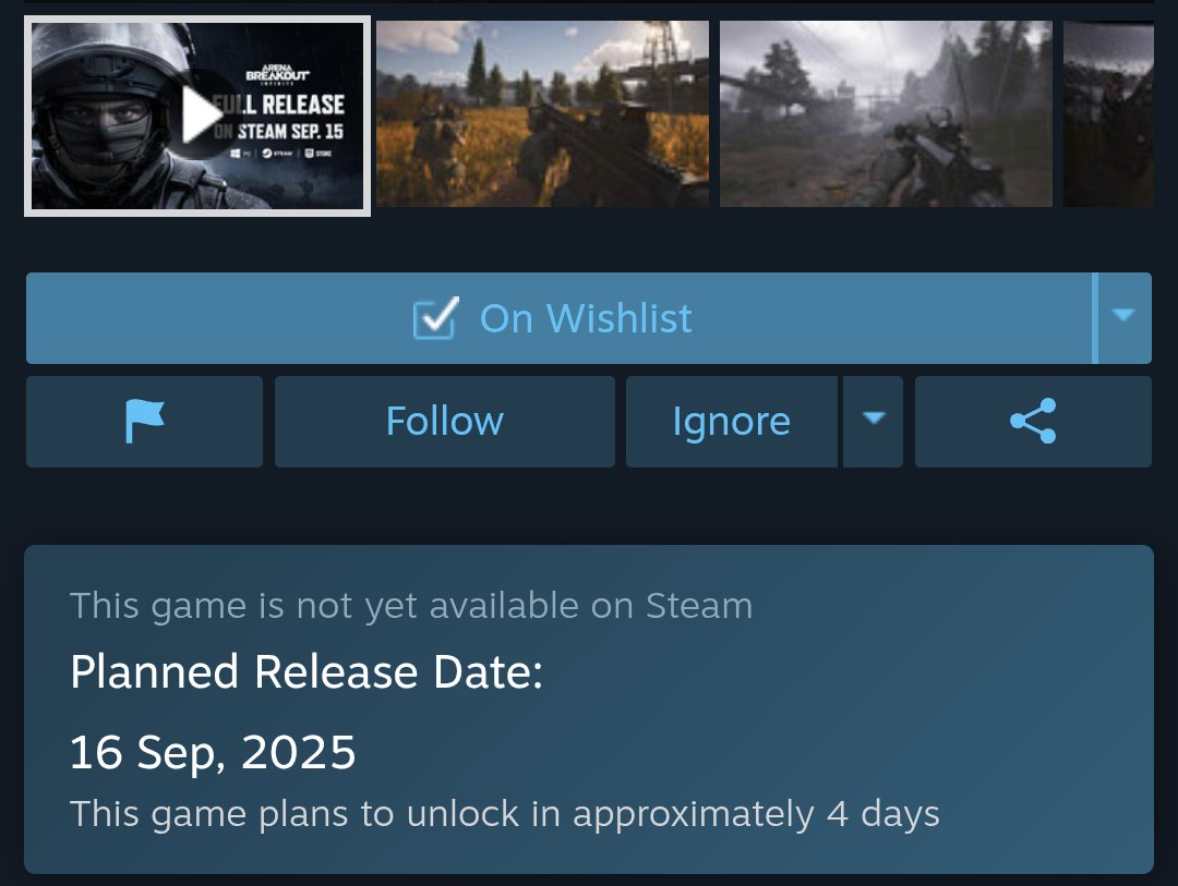 ElRave_PT's tweet photo. @ArenaBreakoutPC Now with the arrival on Steam this game is going to be killer!!!
@NunoGom49244651 https://t.co/bfBCf38FSj
