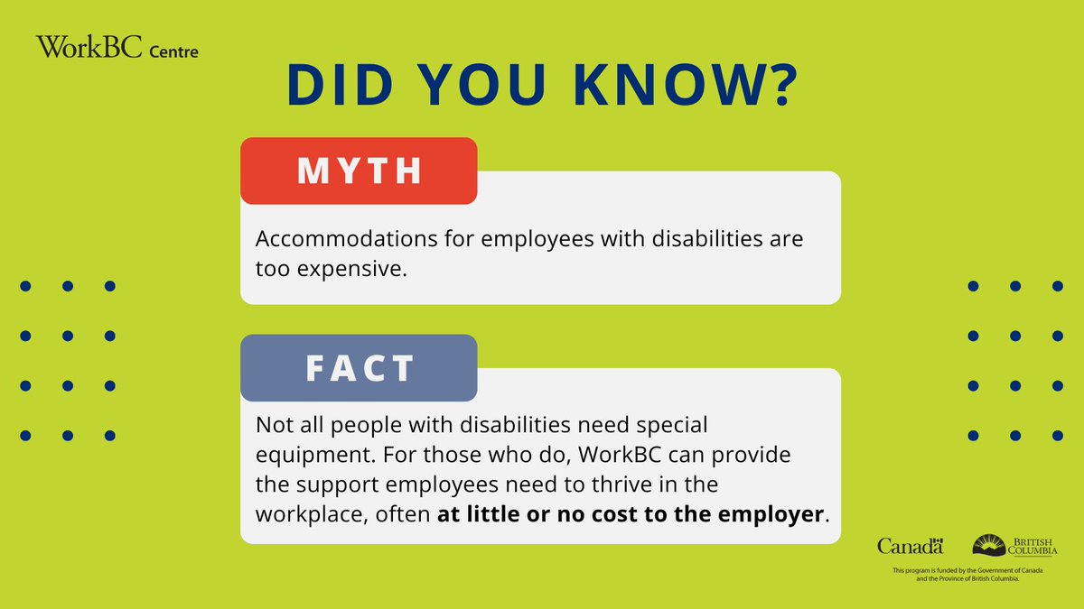 WorkBC Centre Terrace (@terraceworkbc) on Twitter photo For those who do need special equipment, WorkBC can provide the necessary support. Let’s focus on abilities and create a more inclusive workplace together! 
#DisabilityEmploymentMonth #HireInclusion #EmployeeRetention #BreakingBarriers #WorkBCCentreTerrace For those who do need special equipment, WorkBC can provide the necessary support. Let’s focus on abilities and create a more inclusive workplace together! 
#DisabilityEmploymentMonth #HireInclusion #EmployeeRetention #BreakingBarriers #WorkBCCentreTerrace