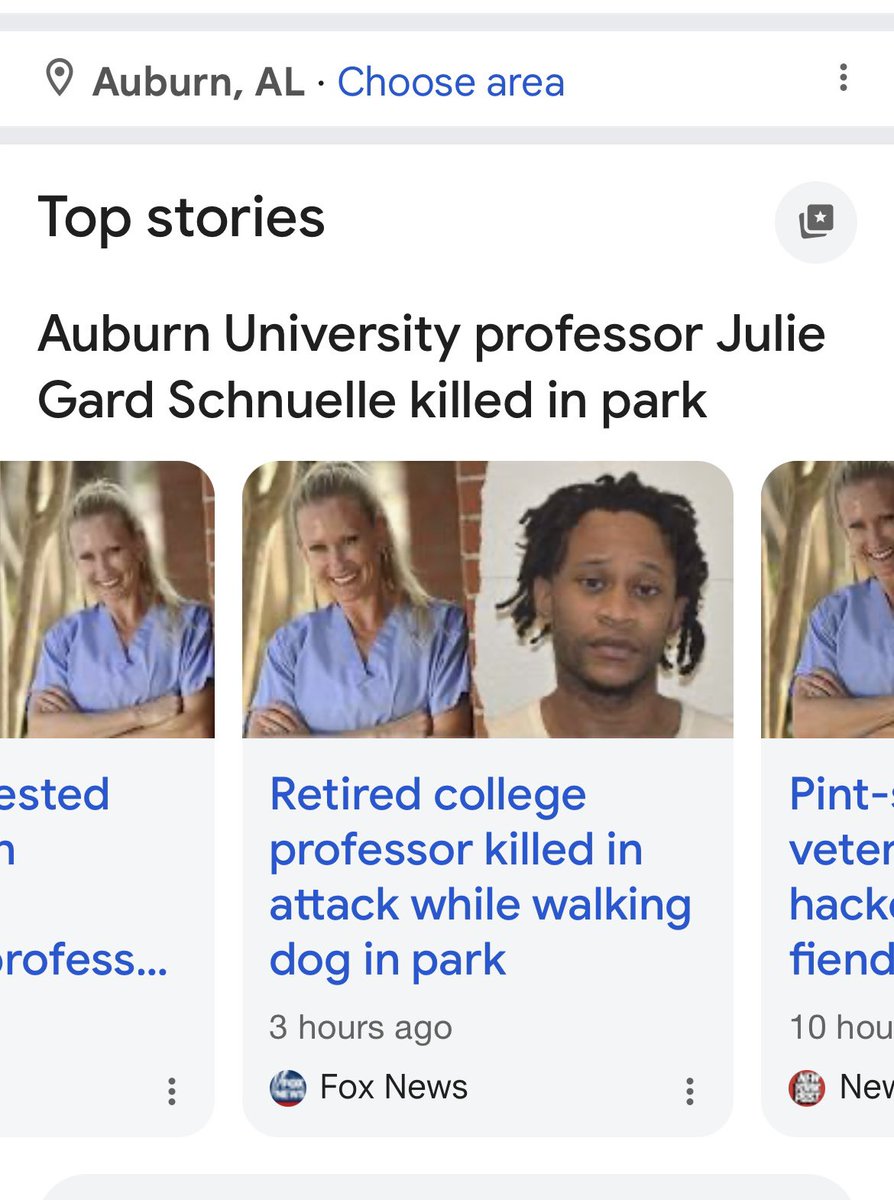 BornInTheU43614's tweet photo. @SteveLovesAmmo Or this lady. Stabbed to death while out walking her dog in a park in broad open daylight. There are demons among us. https://t.co/8ItvTnafll