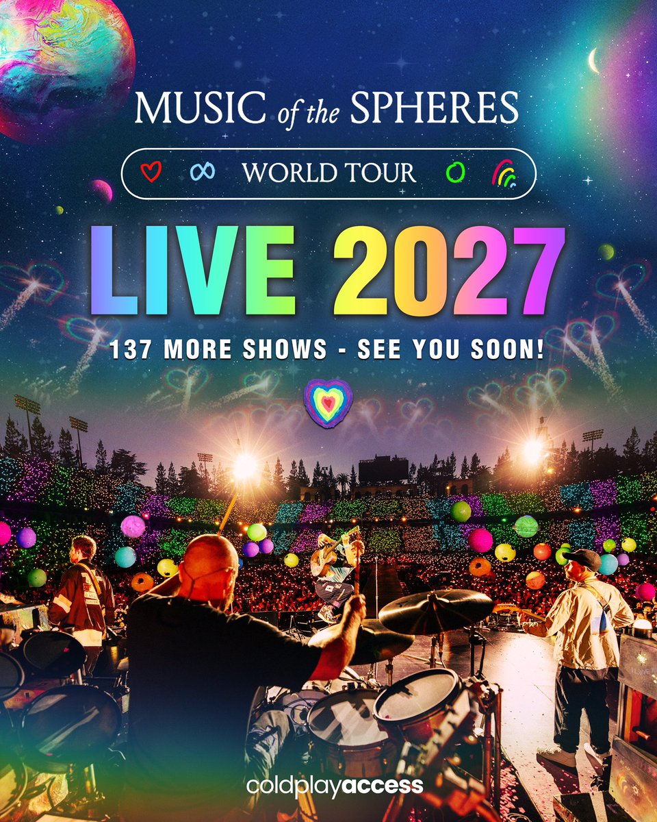 Coldplay Access tweet media