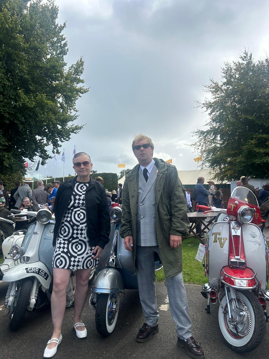 RealIanBrown73's tweet image. Woke up in f@ckin Neasden #Modlife ⁦@goodwoodrevival⁩