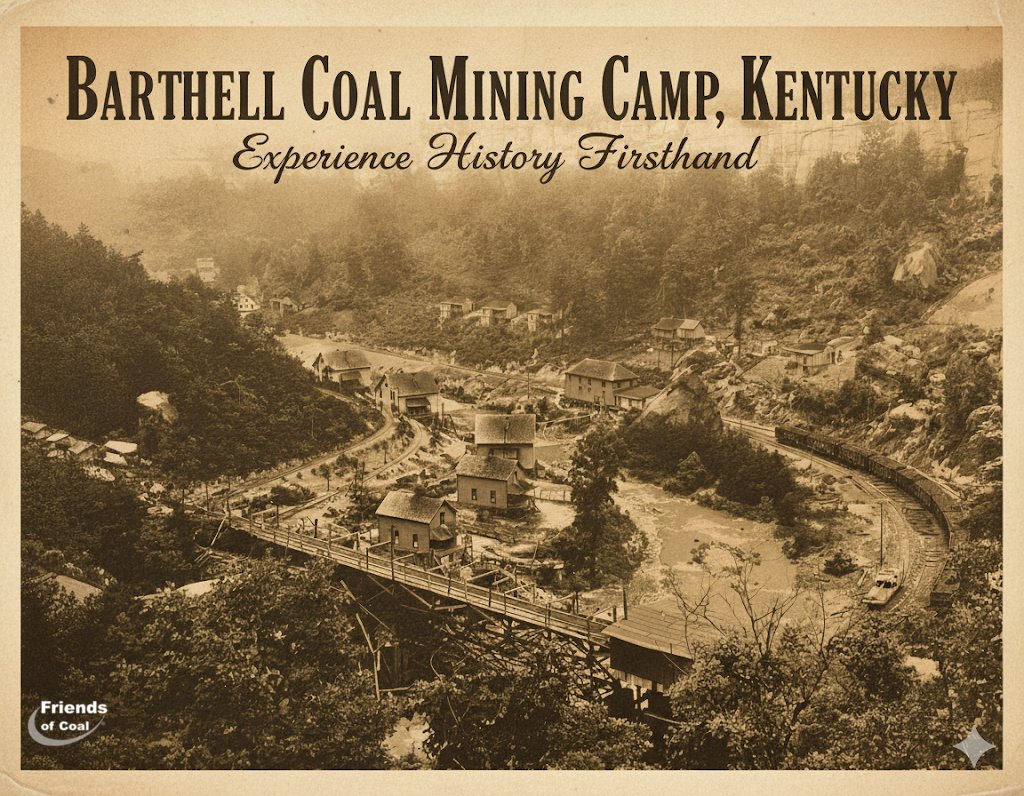 Visit Barthell and walk through a restored coal camp, a true piece of Kentucky's story.

Plan your trip with the KY Coal Trails app! kycoalheritagetrail.com/coal-camp-trai…

#KYTourism #CoalHistory #ExploreKY