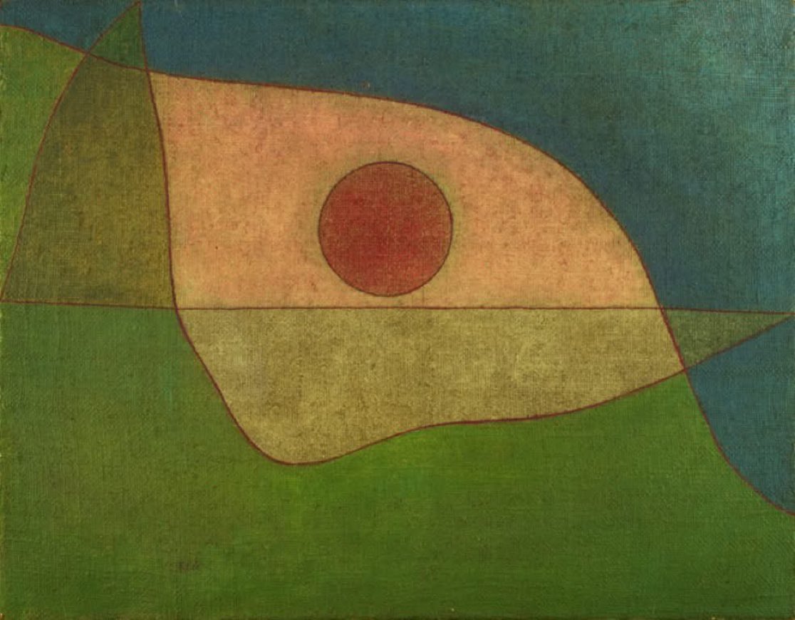 AnaPort_2's tweet image. ‘Gaze of Silence’ (1932), by Swiss-German artist Paul Klee [1879-1940].
#art #painting #Expressionism