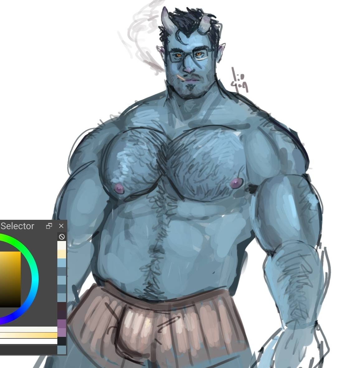 Abrams... *giggles* 
#deadlockfanart