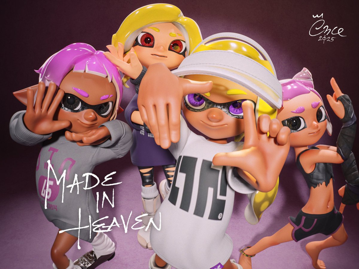 piparkaq's tweet photo. Full team renders, with an alternate "off-camera practice" shot for Made in Heaven.

Tried something a little bit different for this to incorporate portrait photography and a little bit of "life". 🦑🐙 https://t.co/gmnDsBZI3J