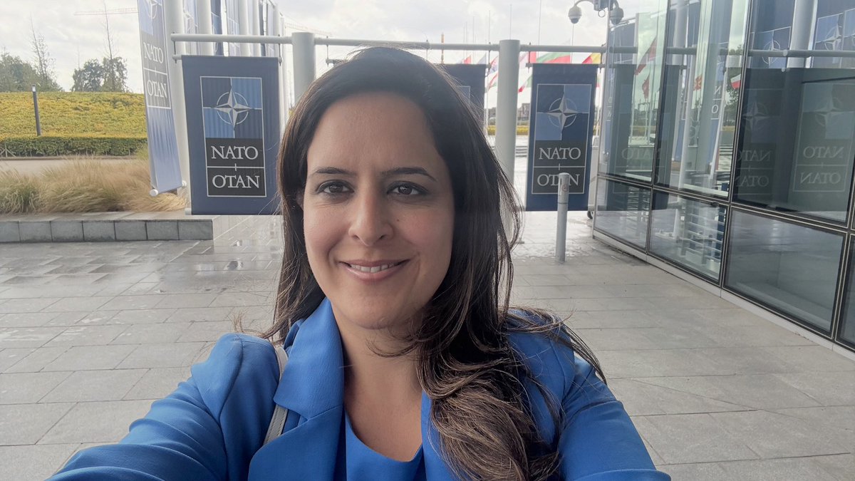 Made it to <a href="/NATO/">NATO</a> HQ with a riveting discussion with the US Ambassador to NATO &amp; leading defense company leader in a closed briefing on the future of defense. I am in Brussels until the 20th, if anyone from NATO wants to meet, please message me!