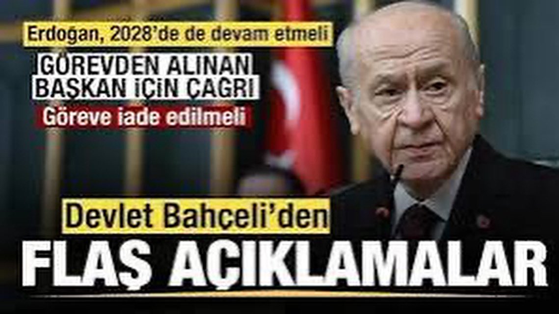 Sayın Bahçeli unuttu sanırım! 
Ahmet Türk’ün sadece soyadı Türk. 
Hatırlatmakta fayda var.
“ Nesebi gayri sahih it oğlu ittir ! “
Bu şahsı hasta diye hapisten çıkarttığınızda insani sorumluluk gibi gösteriyordunuz.. 
Diyemediniz tabi milletinize biz Apo itiyle uzlaşırken, Bize