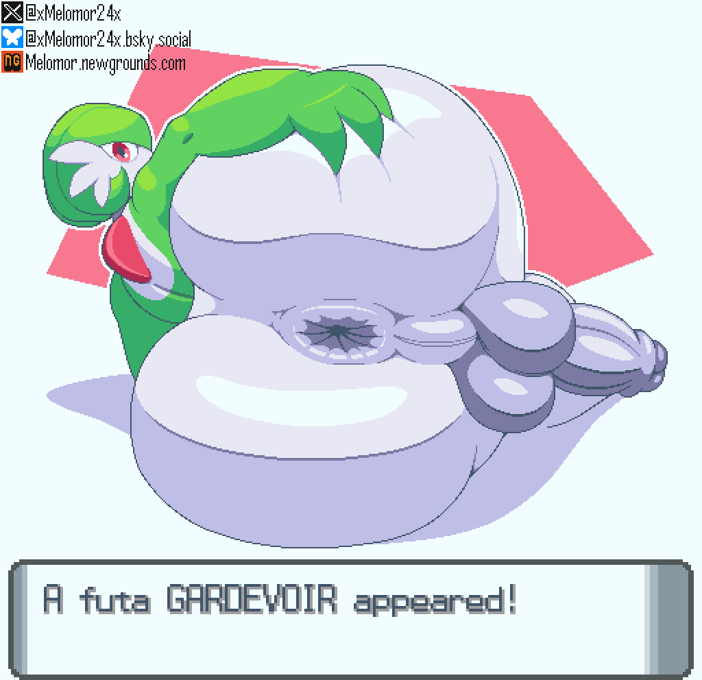 A horny Gardevoir appeared! (with futa alt)
