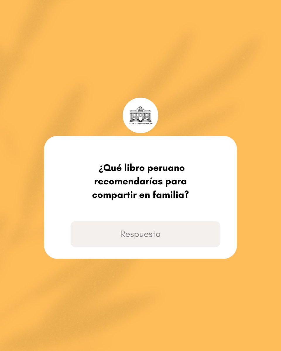 casaliteratura's tweet image. #Pregunta