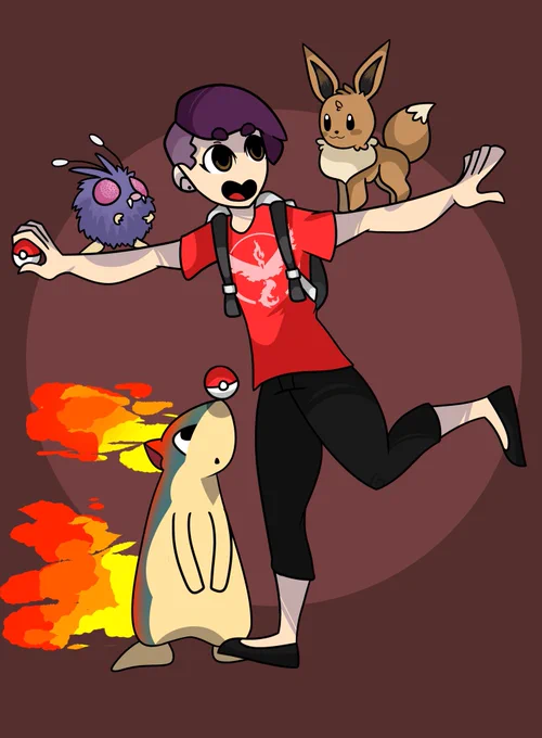 My Pokemon art from 2016 vs 2025 holy moly