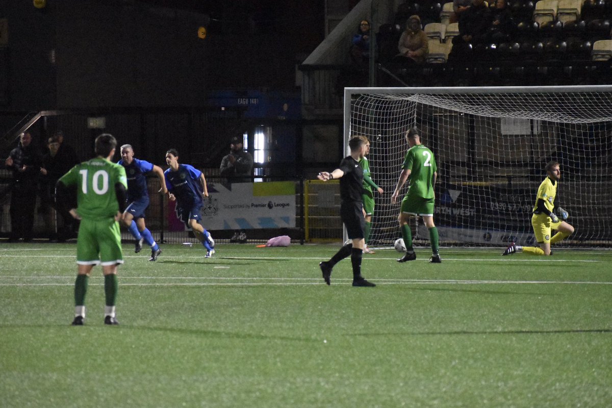 .<a href="/FCKirkbyOff/">FC Kirkby Official</a> get their second goal in tonights game against <a href="/Fcbootle/">FC Bootle</a> in the <a href="/WestCheshireLge/">Go2Day West Cheshire League</a> to lead 2-1