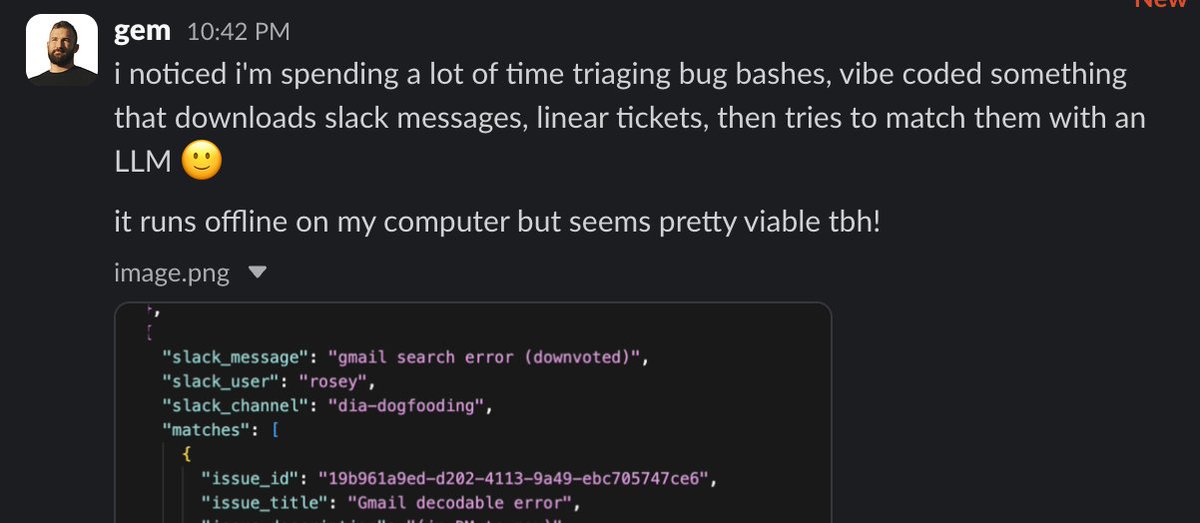 joshm's tweet image. Bonkers to see how software is being developed today, incl. at @browsercompany. Check out what Gem made (screenshot) as example.

My personal mission with Dia is to give this feeling to everyone who works on their computer for a living. If this comes to the rest of the economy.
