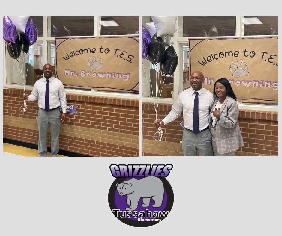 Tussahaw Elementary (@tes_hcs) on Twitter photo π Big Grizzly Welcome! π
Weβre so excited to welcome our new principal, Mr. Browning, to the TES family! π»ππ€
Hereβs to new adventures, continued growth, and an amazing school year together! #TESGrizzlies #ShiningBright #ReachingNewHeights π Big Grizzly Welcome! π
Weβre so excited to welcome our new principal, Mr. Browning, to the TES family! π»ππ€
Hereβs to new adventures, continued growth, and an amazing school year together! #TESGrizzlies #ShiningBright #ReachingNewHeights