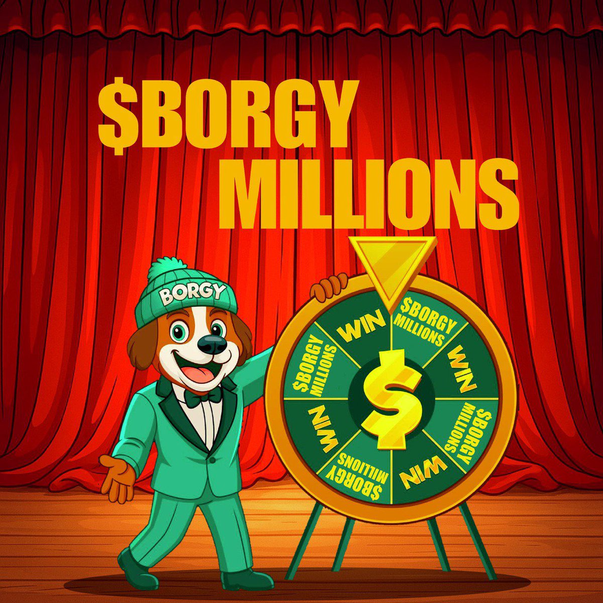 BORGY (@borgysol) on Twitter photo GN fam
URGENT: We're on the last 900 tickets for the $BORGY Millions
How to join? π
1οΈβ£ Go to borgy.memesforge.fun/millions 
2β£ Buy your ticket with Phantom Wallet
3β£ Wait and cheer for the results π°
Final countdown! Don't miss your opportunity π GN fam
URGENT: We're on the last 900 tickets for the $BORGY Millions
How to join? π
1οΈβ£ Go to borgy.memesforge.fun/millions 
2β£ Buy your ticket with Phantom Wallet
3β£ Wait and cheer for the results π°
Final countdown! Don't miss your opportunity π