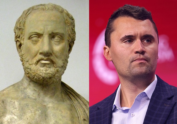 A reflection on the horrific and heartbreaking assassination of Charlie Kirk, its immediate aftermath, and its long-term political implications. “Thucydides’ times and ours,” over at the blog: edwardfeser.blogspot.com/2025/09/thucyd…