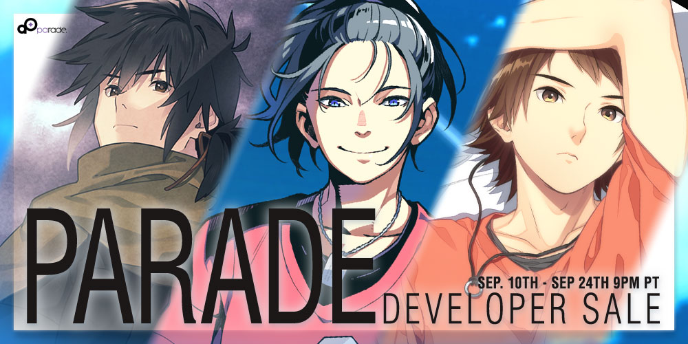 Our PARADE sale ends next week, so don't miss out on these fantastic deals and save up to 50% on MangaGamer.com and Steam!

💙Sale Page: mangagamer.org/paradesale/
💬Blog: blog.mangagamer.org/2025/09/11/par…