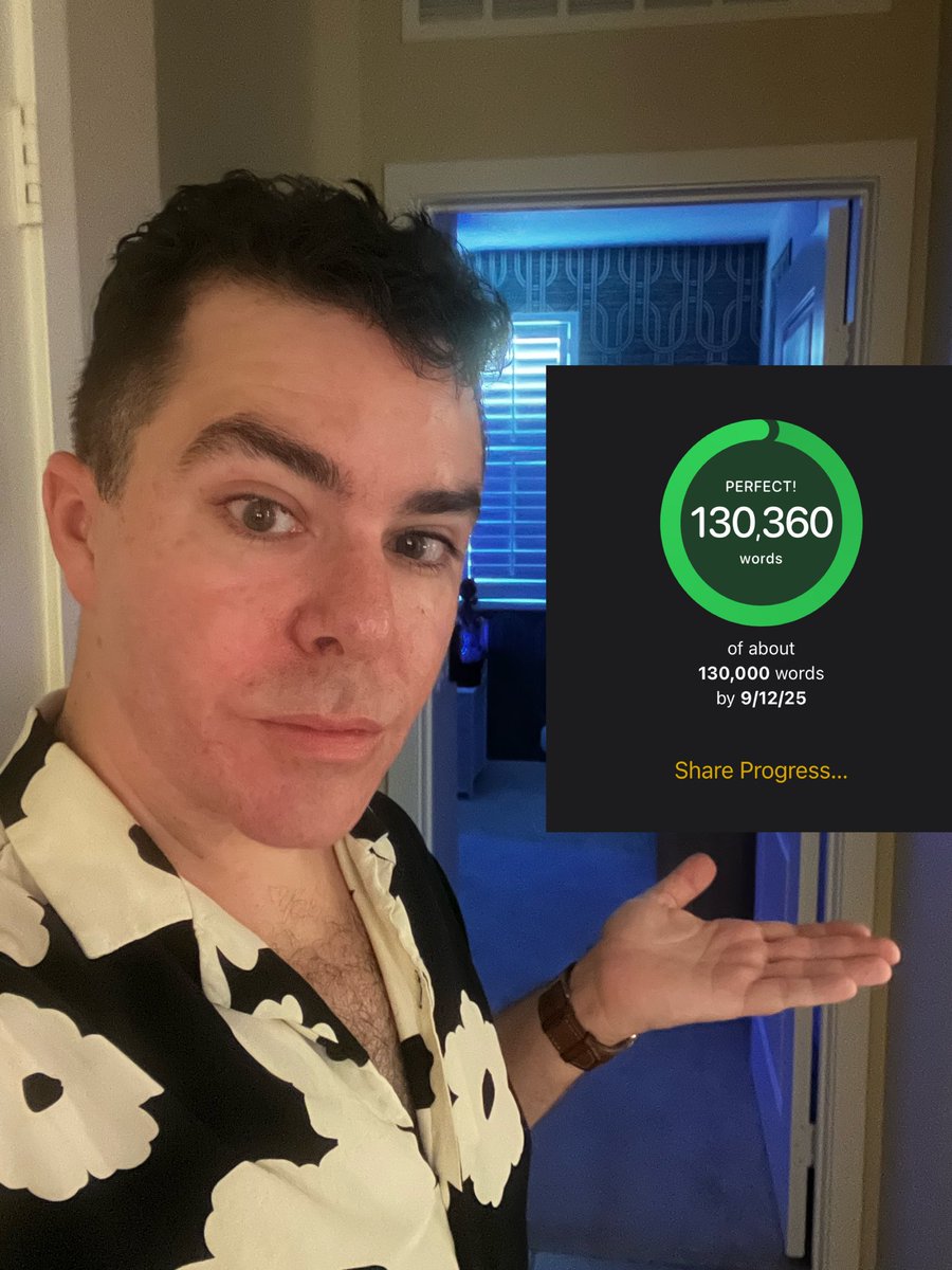 It’s taken a year to finish drafting HOUNDS, a series featuring dark fantasy, alluring wolfmen, cosmic horror, grim folklore, queers embracing and changing their bodies, and a world so fabulous, you’ll be depressed it’s not the one you live in. Off it goes to my team! 🤞🏼