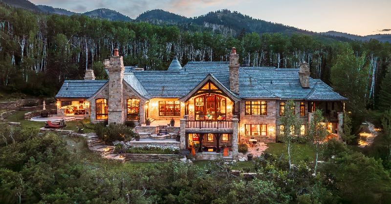 summitsir's tweet photo. This extraordinary ski-in/ski-out estate is located within the ultra-private, gated community of The Colony at White Pine Canyon.