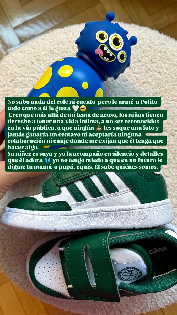 "Le arme todo como a él le gusta" no entiendo pq eso seria una novedad no se supone que si queres a tu hijo mínimo tenes en cuenta sus gustos a la hora de armar la mochi que va a usar todos los dias?? No se.. digo..