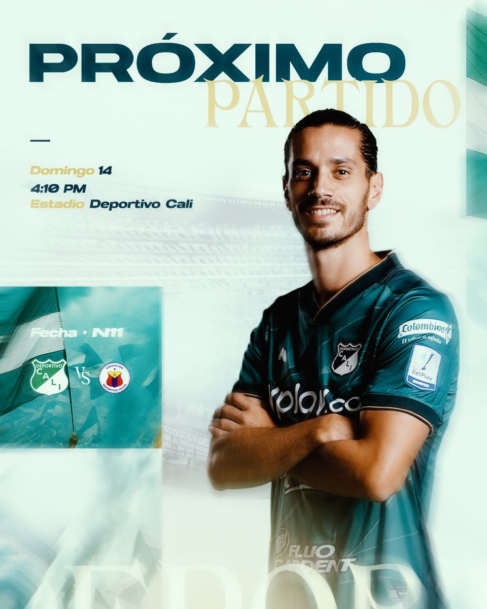 DeportivoCaliCP's tweet image. 🔜 Fecha 11 🆚 Deportivo Pasto 

#TodosJuntos
#VamosCali