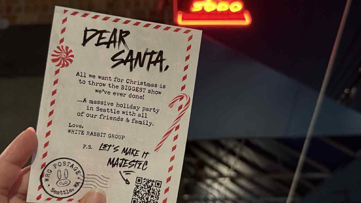A cryptic letter to Santa, and a mysterious countdown that ends on Tuesday..! What do you think <a href="/WhiteRabbitGrp/">White Rabbit Group 🐰</a> is planning? 🐰 buff.ly/EMLZXXB