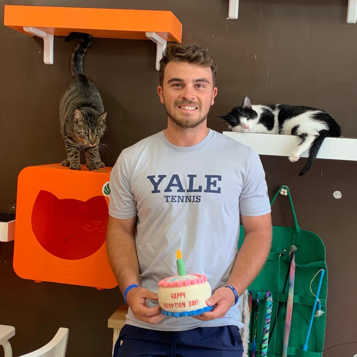 Adoptions #1112 &amp; #1113: Colin &amp; Ryan! Colin is an extroverted guy, willing to make friends with anyone. Ryan loves to cuddle and chose Colin as his bestie. They were destined to be brothers. We can’t wait to hear how they’re doing at home! Congrats, Colin &amp; Ryan!