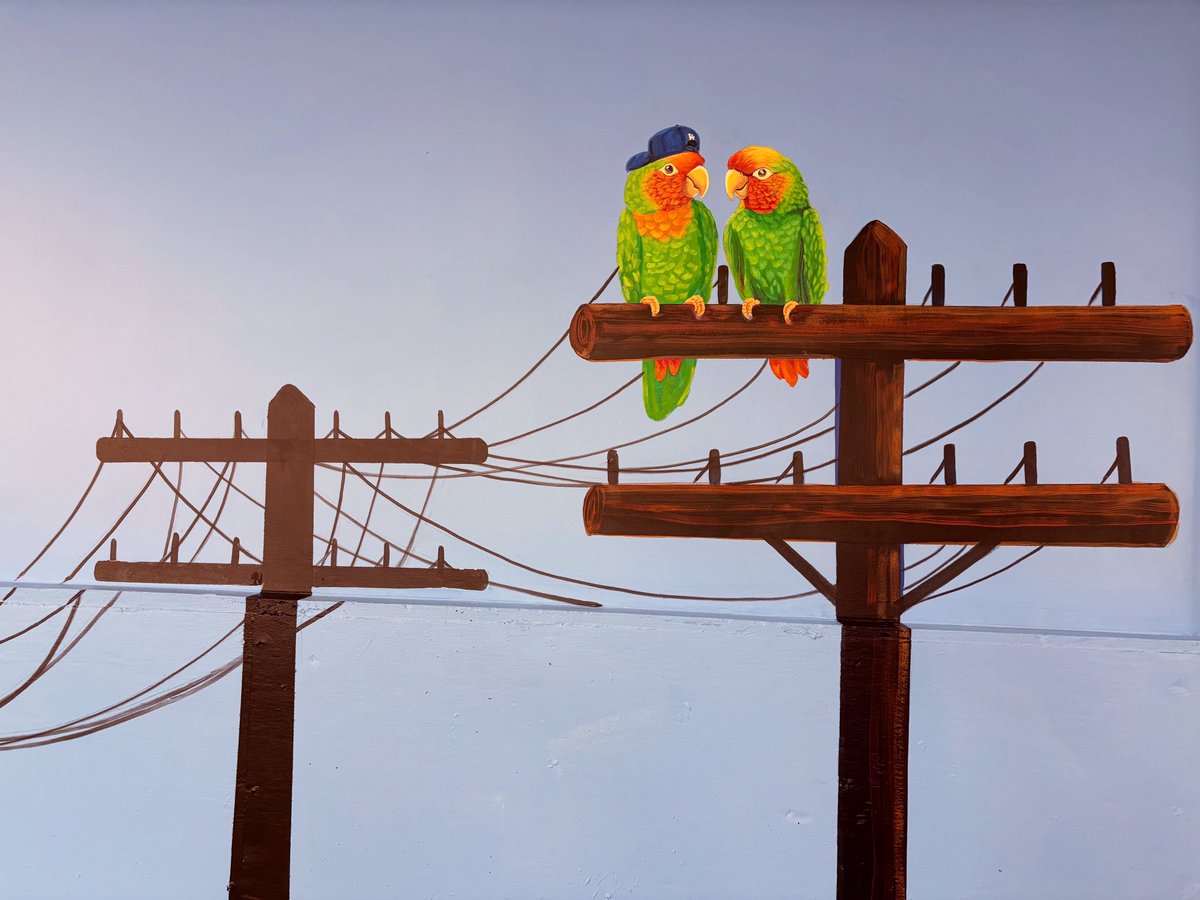 It must be LA!  Mural detail by <a href="/mrbbaby1/">mrbbaby</a> at Dodger Stadium