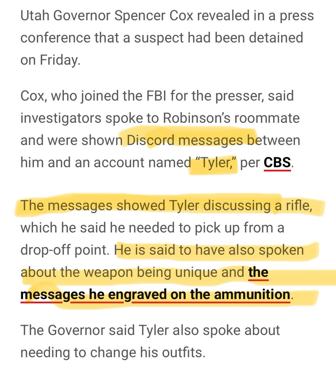 RevinCross's tweet image. This is actually a fucking plant. There is no way. They have taken and butchered common 4Chan memes and put them on a report. Discord chats are totally unverified. No one uses their first name as their sole name on Discord.

This is 100% a plant. Nobody is buying it.
#charliekirk