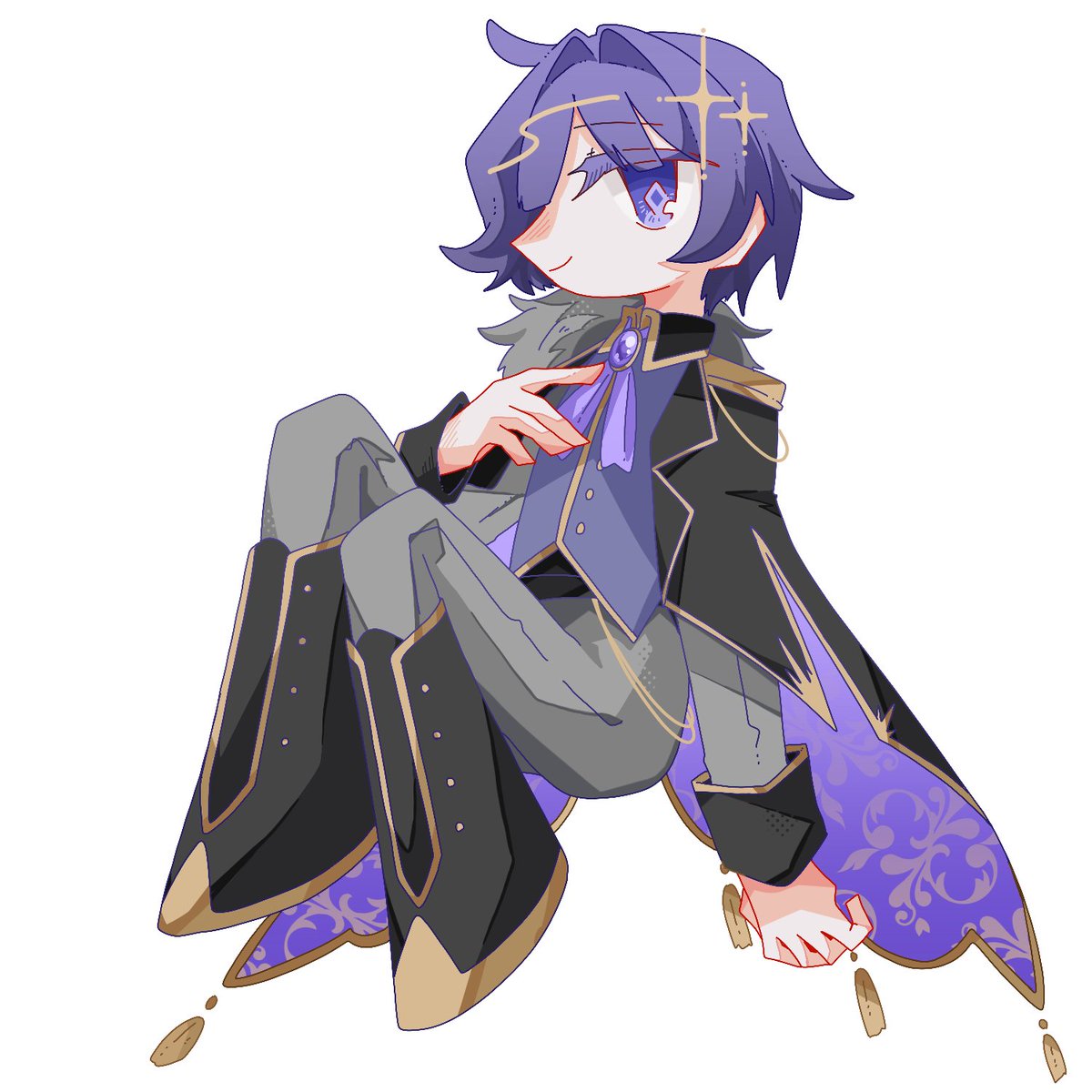 junowaafuuu's tweet photo. みてー！！
フォーマルでファンタジー風なじゅのを描いていただきました！
絵柄好きすぎてみつけてすぐに依頼しちゃったんよ～😊
素敵なイラストありがとうございますっ！！

illust:もにいため様《@monimoni_itame》 https://t.co/XBZlENa3fZ