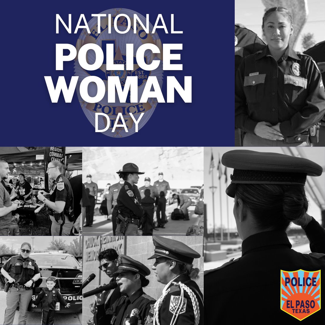 Today, we proudly honor the incredible women of the El Paso Police Department. Your strength, dedication, and service make our community stronger every day. 💙

#NationalPoliceWomanDay #EPPD #ElPaso