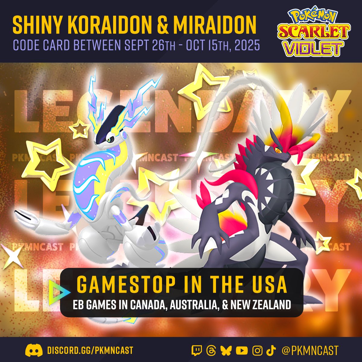 PKMNcast (@pkmncast) on Twitter photo Remember, no purchase necessary. Do not let GameStop gaslight you into buying something for a code. Remember, no purchase necessary. Do not let GameStop gaslight you into buying something for a code.