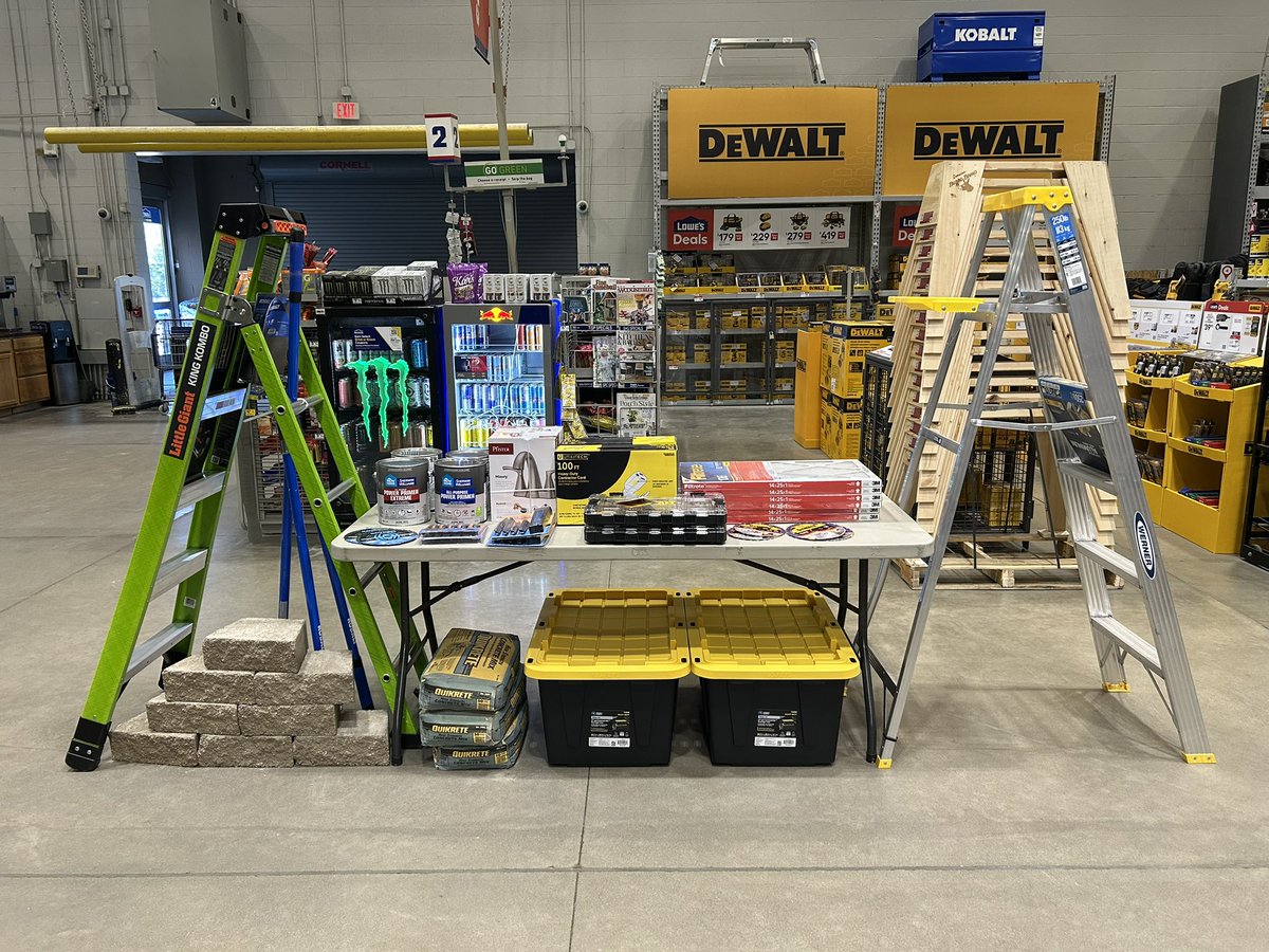 Marietta Lowe’s is ready for the Pro event from September 13-25. Stop by and grab yourself some deals.
