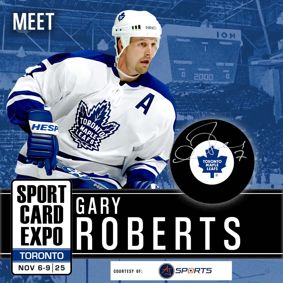 More guests announced for the #SportCardExpo in Toronto this November: Appearing in the <a href="/UltraProIntl/">Ultra PRO</a> Autograph Pavilion:
• Duncan Keith
• Gary Roberts

Get your autograph tickets now: vist.ly/46n38