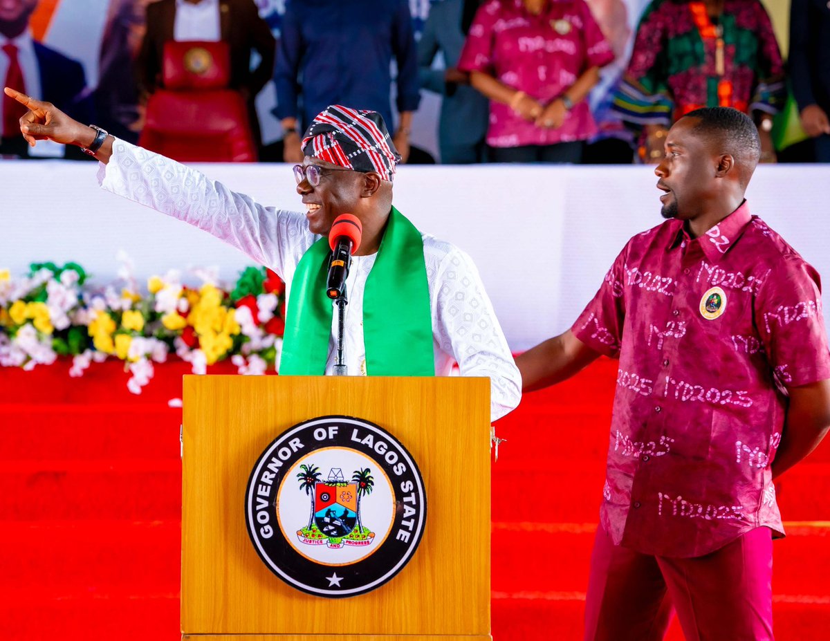 jidesanwoolu's tweet photo. Today, at the 2025 International Youth Day Summit organised by the Ministry of Youth and Social Development, I reminded our young people that our future lives in them.

Our administration’s commitment to our youth is clear. We will continue creating spaces, programmes, and opportunities that empower you to lead, innovate, and thrive.

Through the THEMES+ agenda, we have placed youth empowerment and social inclusion at the centre of our work. From initiatives like the Amplifier Business Clinic and Pitch Contest, which provide mentorship, training, and financial support, to international exposure programmes such as the Lagos State Youth Study Tour to Queen’s University in Canada, we are opening doors for you to learn, grow, and contribute.

Today, I celebrate our young people. I celebrate your creativity, resilience, and drive. You are the heartbeat of Lagos.

Lagos thrives because of you, and together we will keep building a greater Lagos.